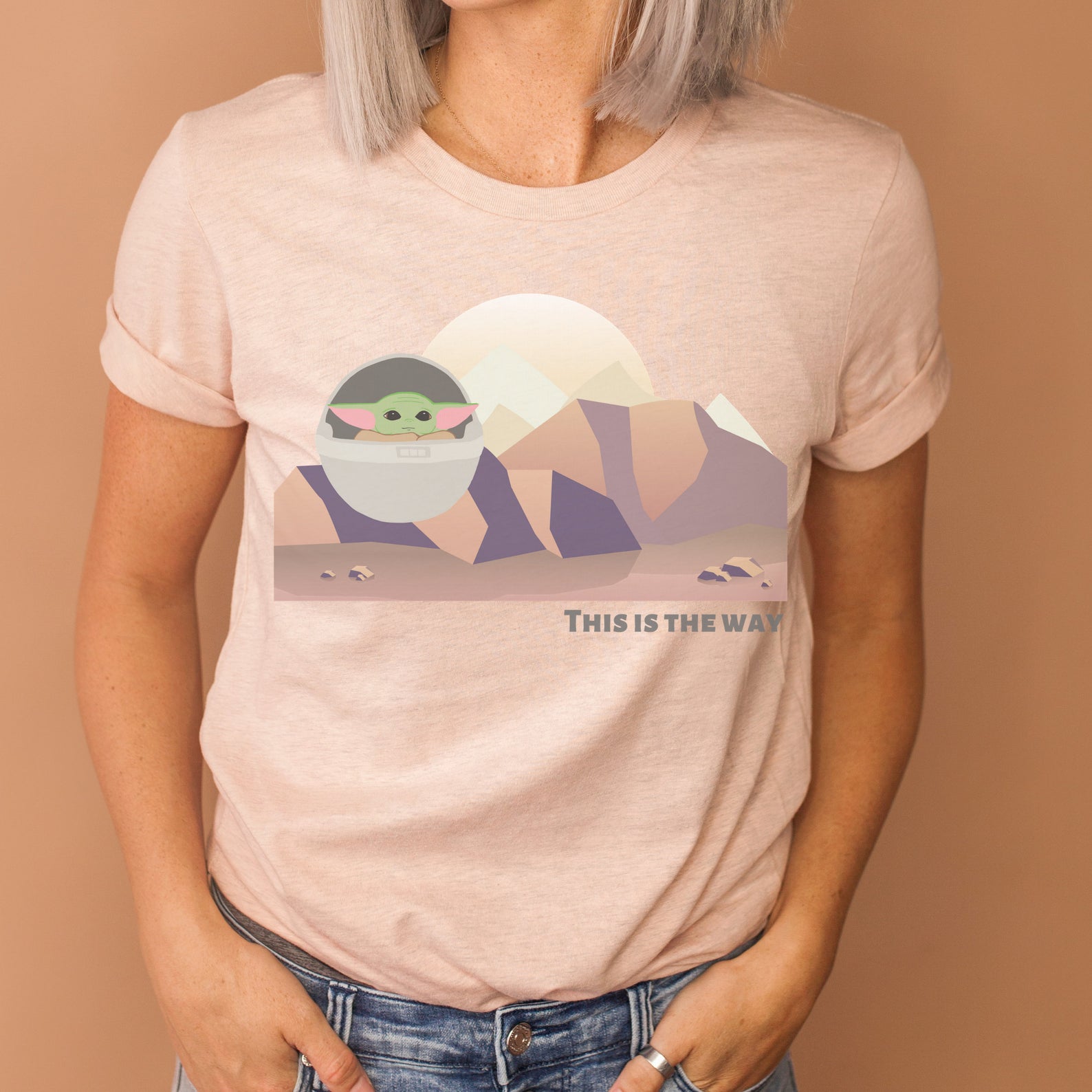 How to throw a Mandalorian watch party with your family that still feels like a party: This is the Way tee from Den of Six