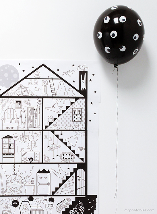 Non-candy Halloween treats: Halloween coloring pages | Mr. Printables