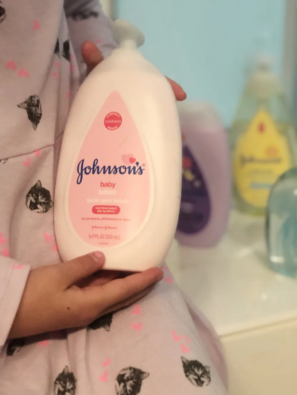About the safety of fragrance in Johnson's lotions and baby care products