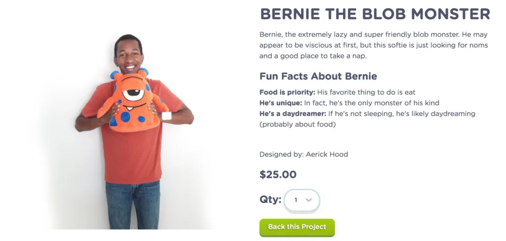 Your kids can create and sell their own stuffed creatures for fundraisers with Budsies. Amazing site!