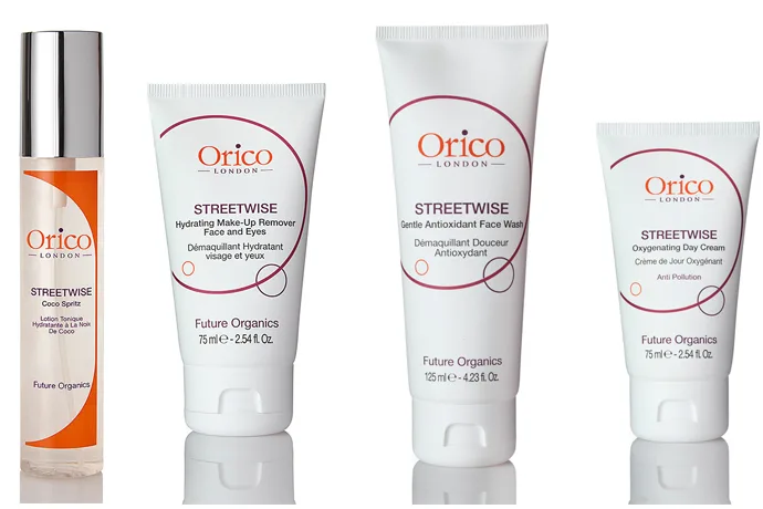 City skin care: Organic Streetwise skincare - Orico London