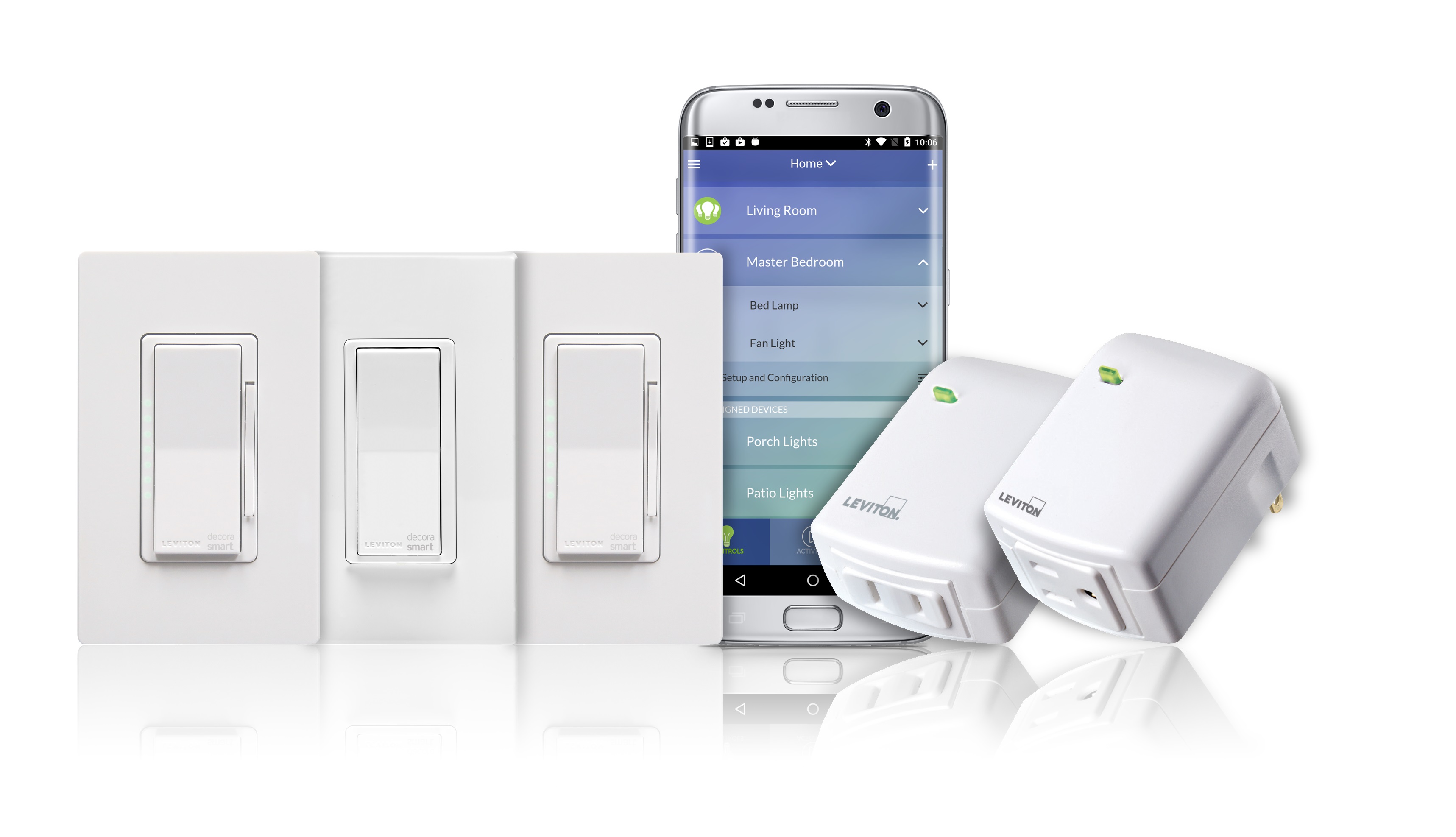 Leviton Decora Smart smart plugs and dimmers | Sponsor