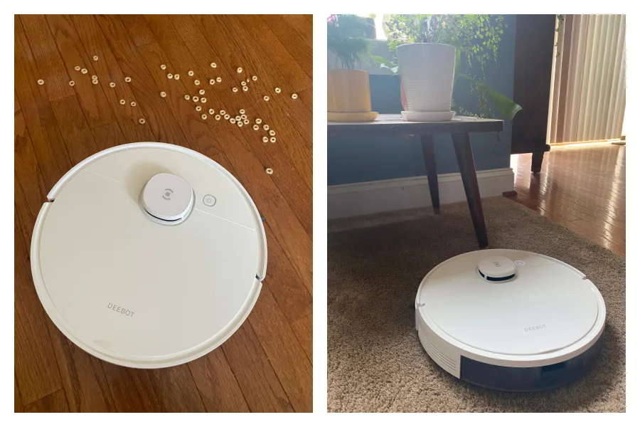 The ECOVACS Deebot N7 mops and vacuums your floors