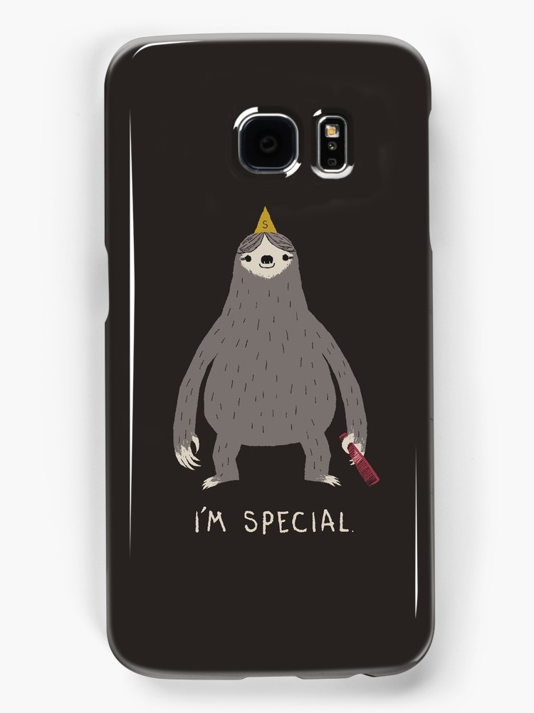 Sloth Samsung Galaxy case at Red Bubble | Cool Mom Picks back to school shopping 2017