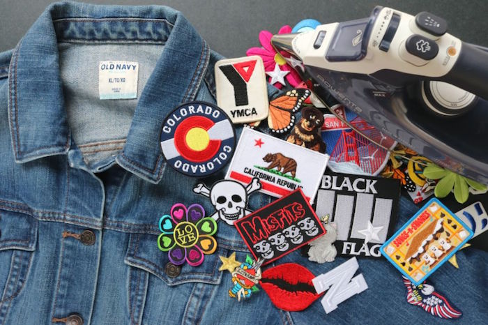 DIY customized denim jackets: Patch Denim Jacket by Wild Amor