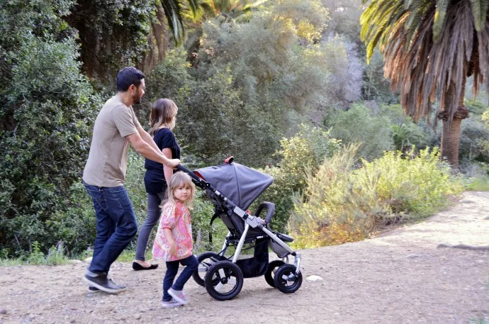 Bumbleride Indie 4 All-Terrain Stroller in Fog Grey