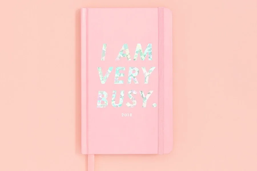 Best 2017-18 weekly planners for the school year: I AM VERY BUSY by Bando. Love!