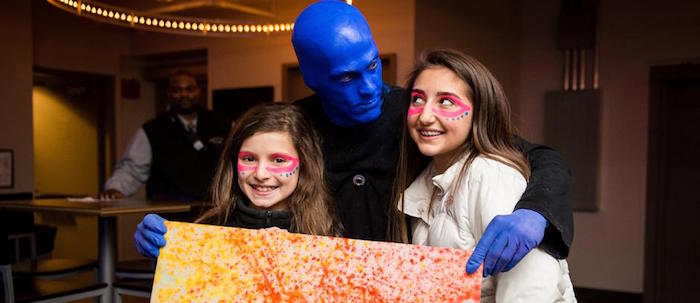 Outrageous birthday party ideas for kids: Blue Man Group