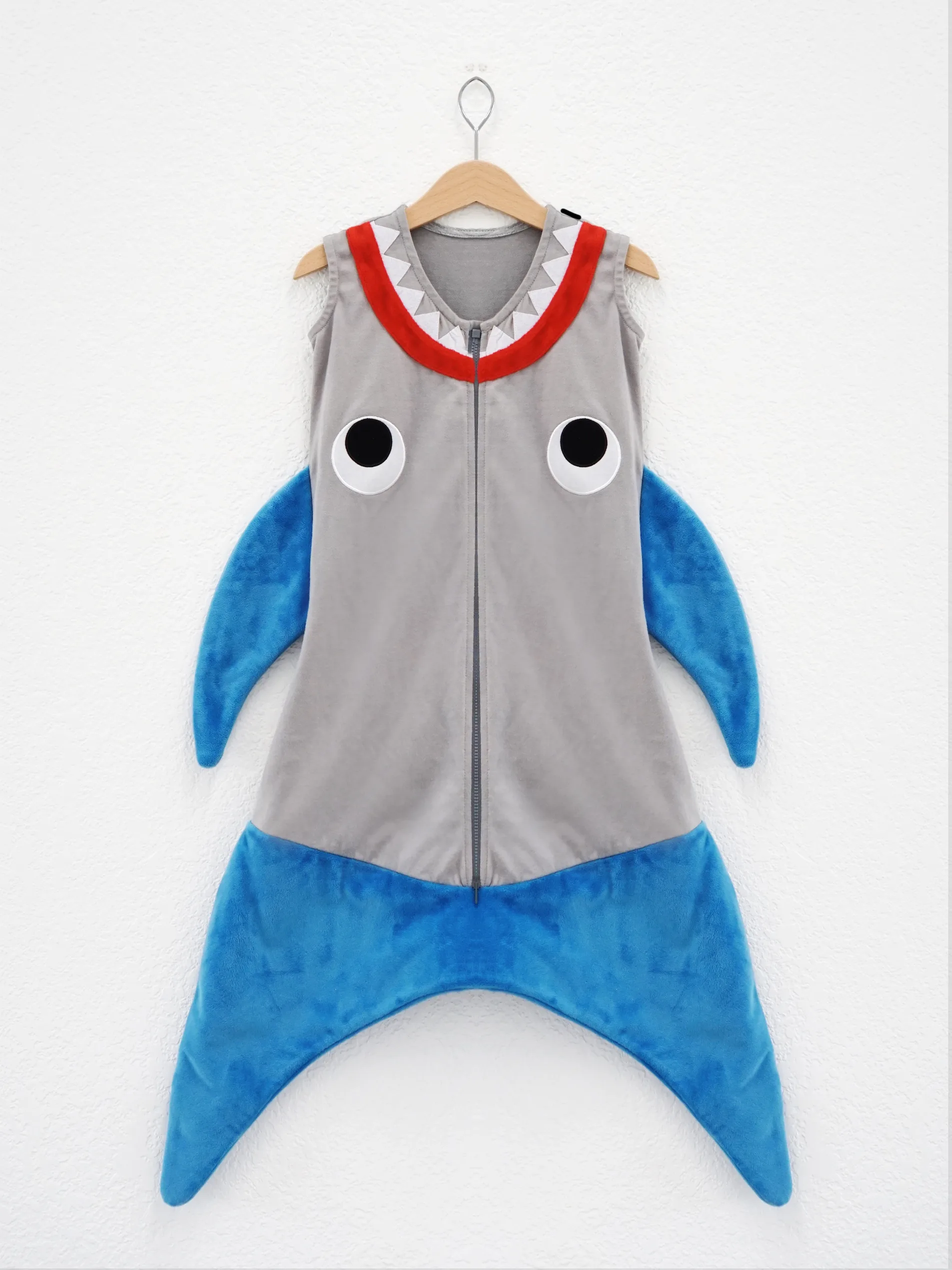 New Blankie Tails sleep sacks for babies look like sharks and mermaid tails