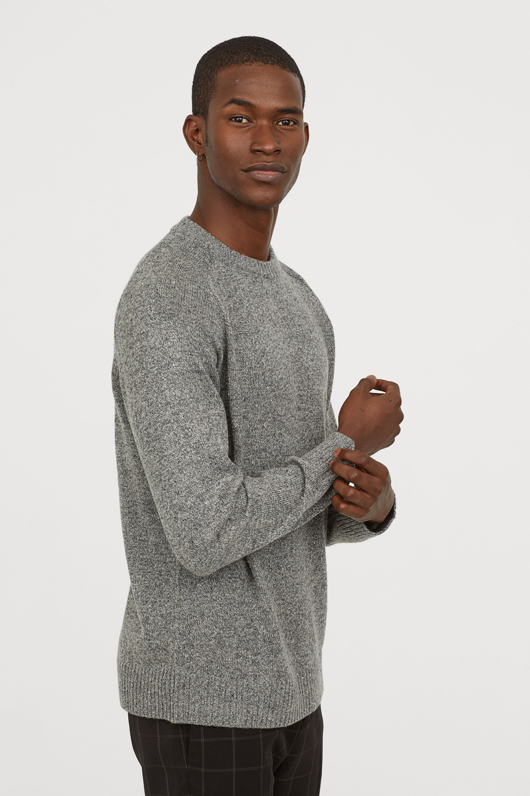 Cool affordable gifts under $15:  Men's fine-knit sweater at H&M