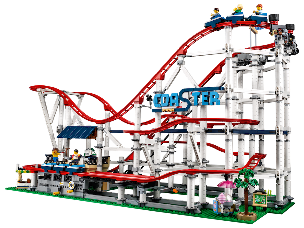 the new LEGO expert builder roller coaster