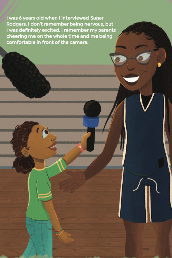 Not Too Anything: the story of 12-year-old sports journalist Pepper Persley (so far!)