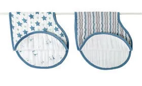 Aden & Anais Burpy bibs - It's a bib! It's a burp cloth! It's both!