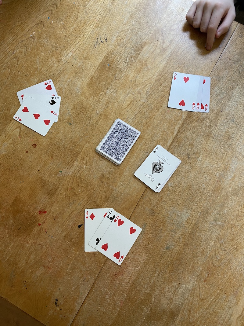 5 fun card games kids should know: Three-Thirteen increases in difficulty each round, but it's addictive! | Photo © Kate Etue for Cool Mom Picks