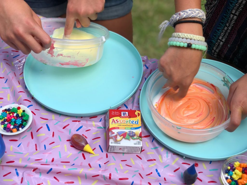 Everything you need for a DIY Slime Party: Sponsor - McCormick Food Color and Egg Dye 