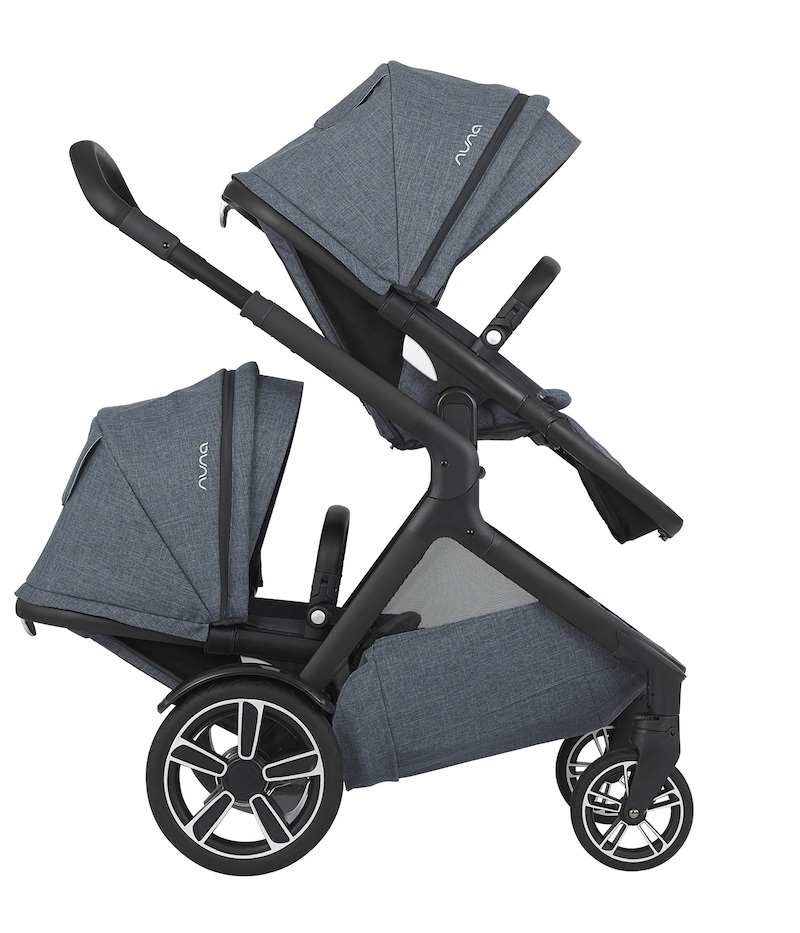 Best baby gear for twins: The Nuna DEMI Grow fills all our requirements for twin strollers. 