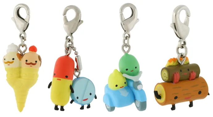Fun zipper pulls for kids at Kid Robot
