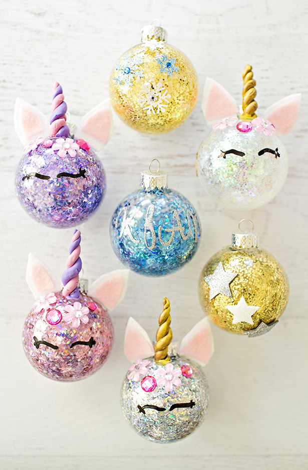 Last-minute holiday gift ideas: DIY Unicorn Ornament by Hello Wonderful