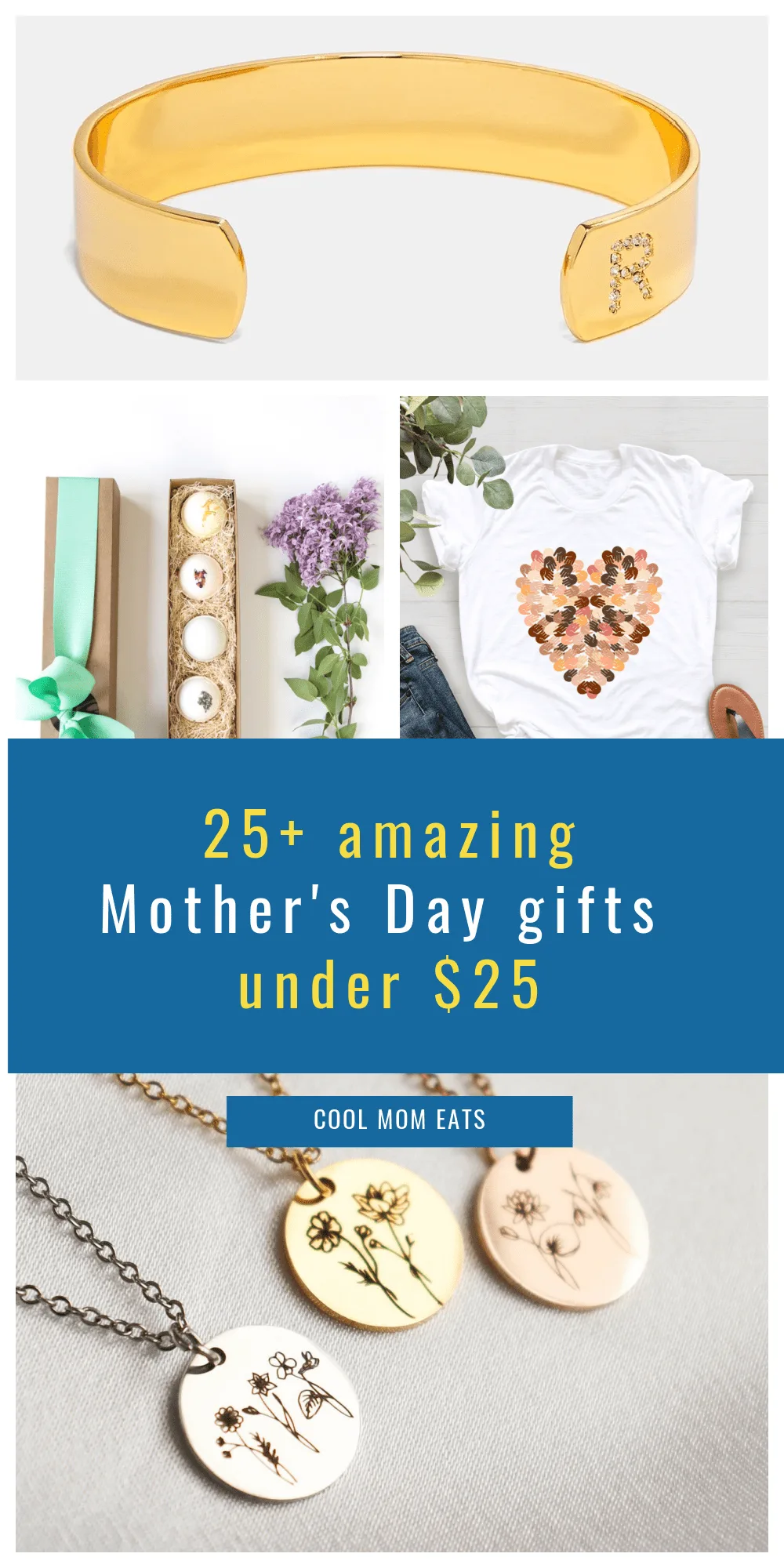 Mother's Day Gifts under $20: Luxury bath bomb set at Little Flower Soap Co