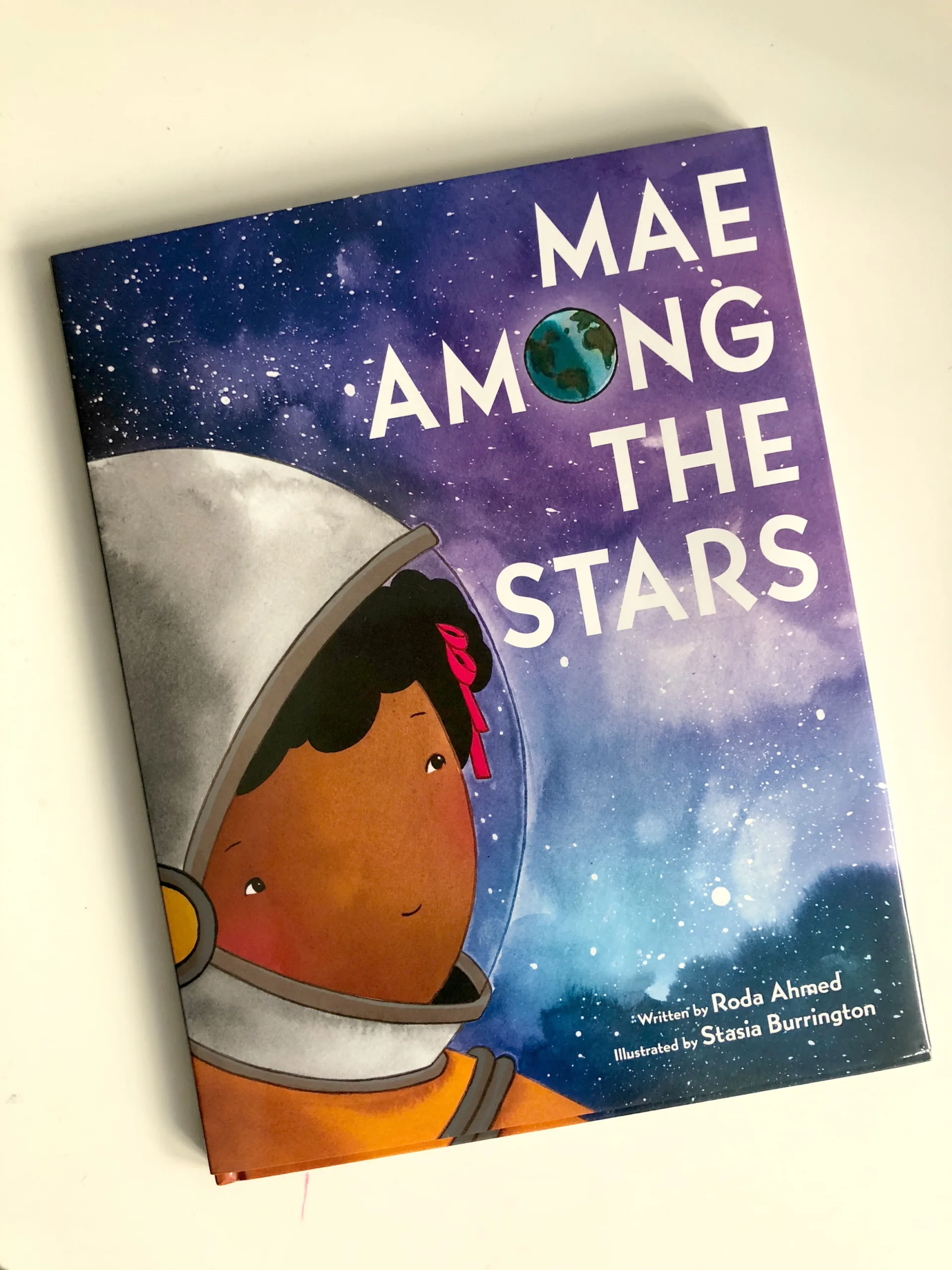 Great new biographical picture books from authors of color: Mae Among the Stars by Roda Ahmed and Stasia Burrrington
