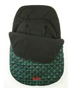 Super snug bunting bags (that are also just a little bit posh)