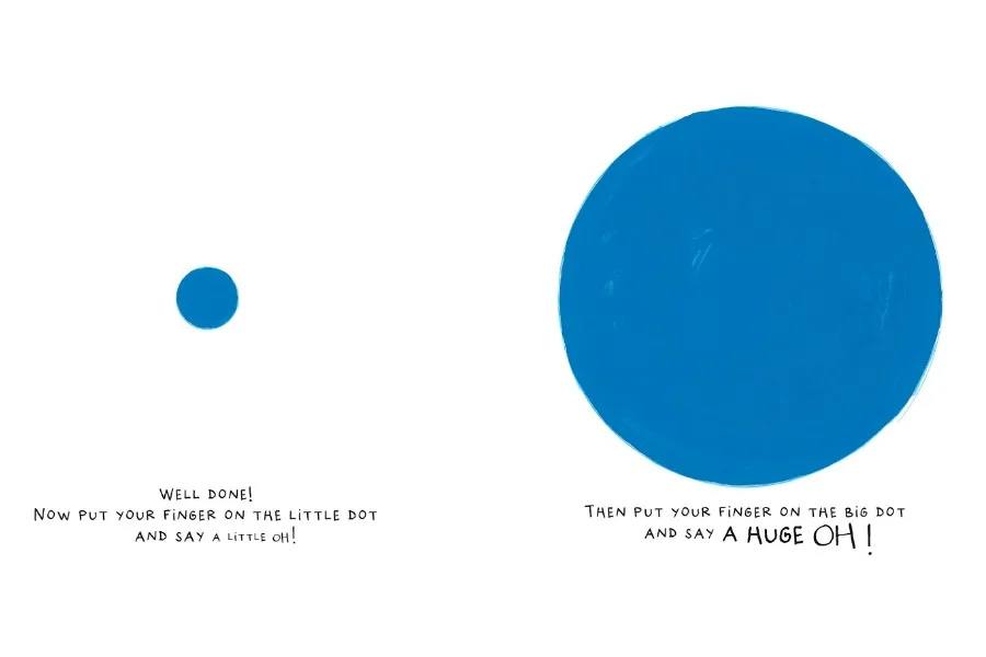 Say Zoop! The wonderful new interactive book by Hervé Tullet, author of Press Here