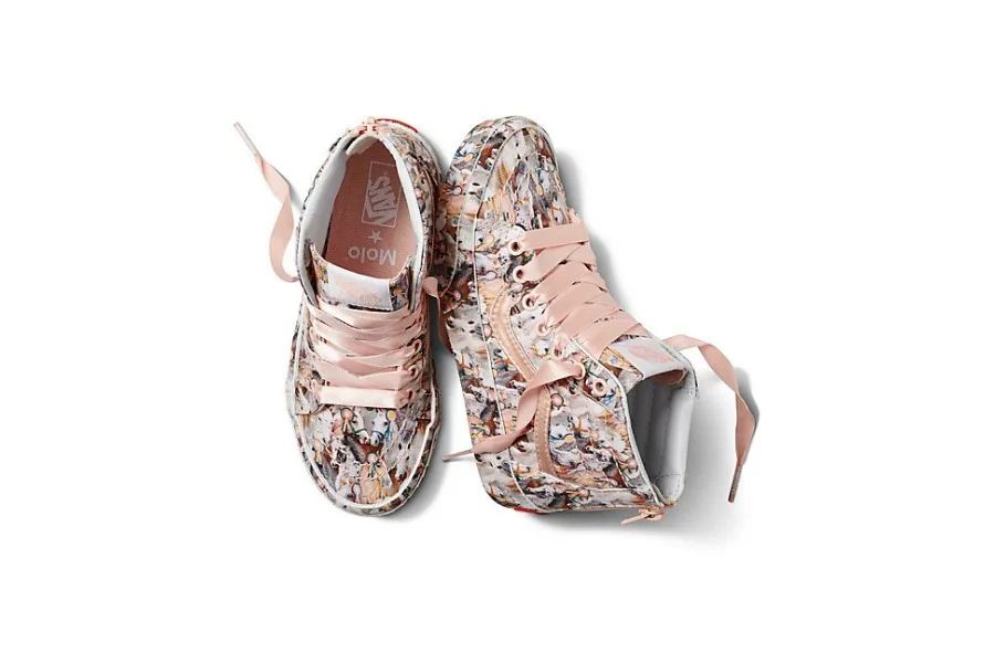 We're freaking out over these new Vans x Molo horse sneakers