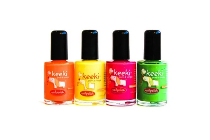 Keeki non-toxic nail polish for kids