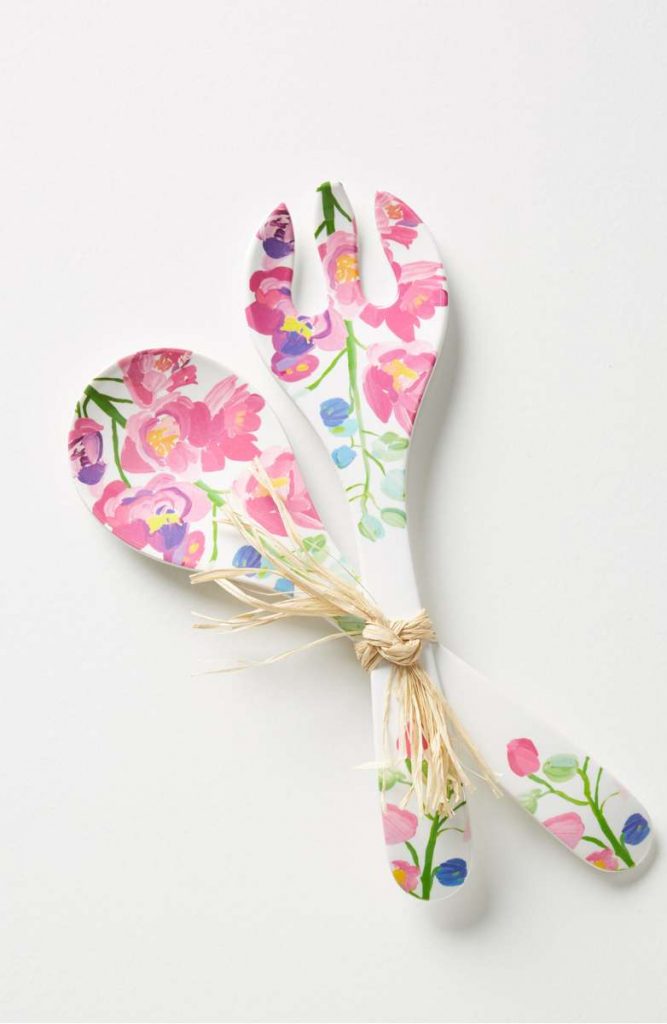 Two-piece floral serving set at Nordstrom | Cool affordable Mother's Day gifts under $15