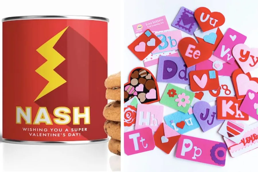 Best Valentine's Day gifts from Etsy for kids: Casa Chabeli's felt heart donut play food