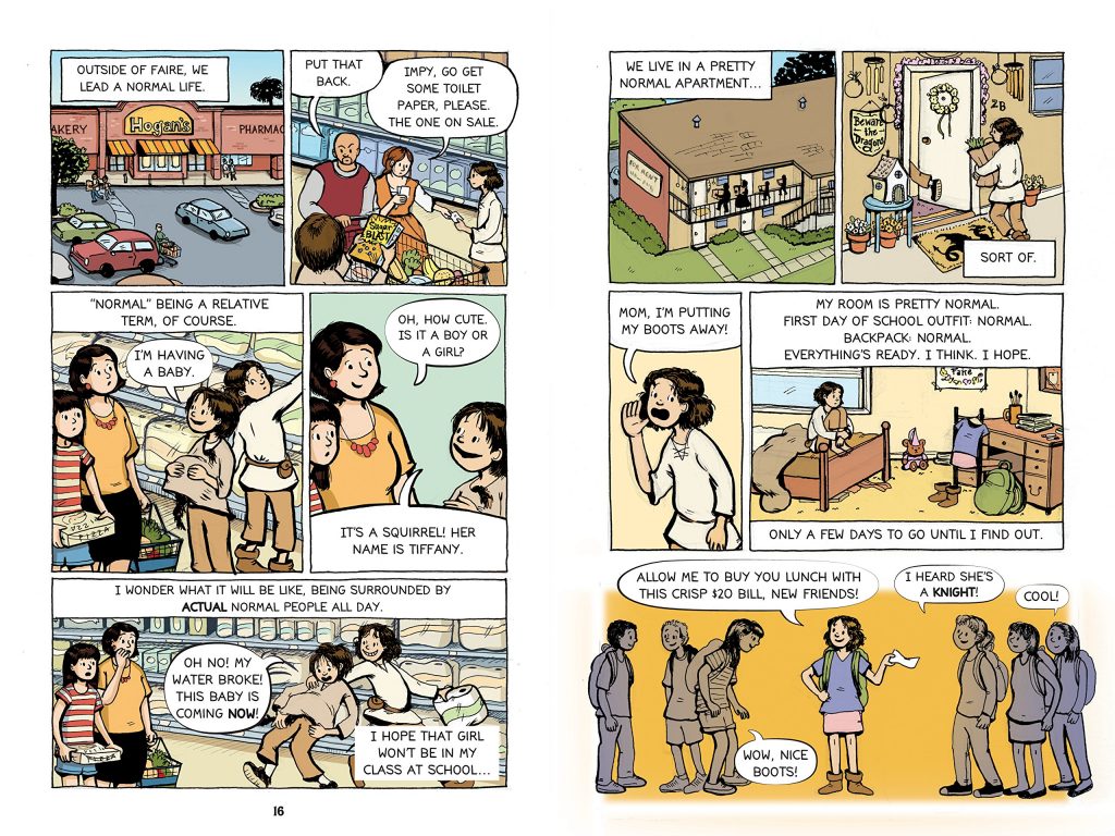 All's Faire in Middle School: Excellent new graphic novel by Victoria Jamieson