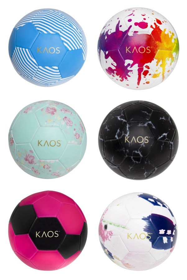 Cool gift for sporty girls: Kaos soccer balls let girls show their style and their talent on the field | mompicksprod.wpengine.com