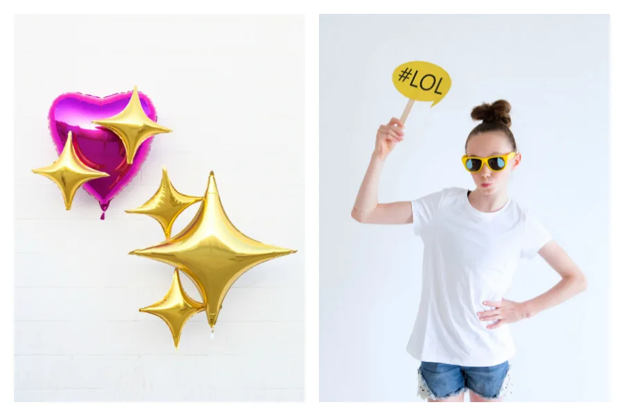 We've got the best ideas for your next DIY emoji photobooth!