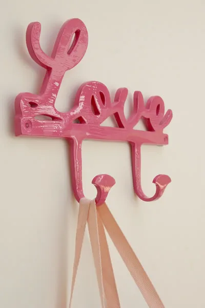 A Coat Hook Made With Love