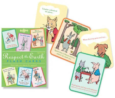 Eeboo - Going Green Through Flash Cards