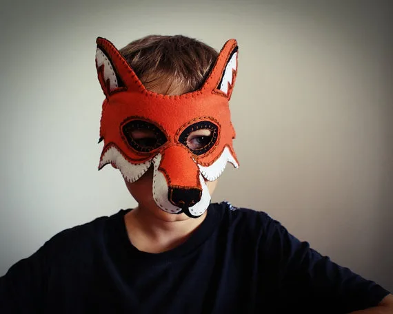 Fox mask pattern