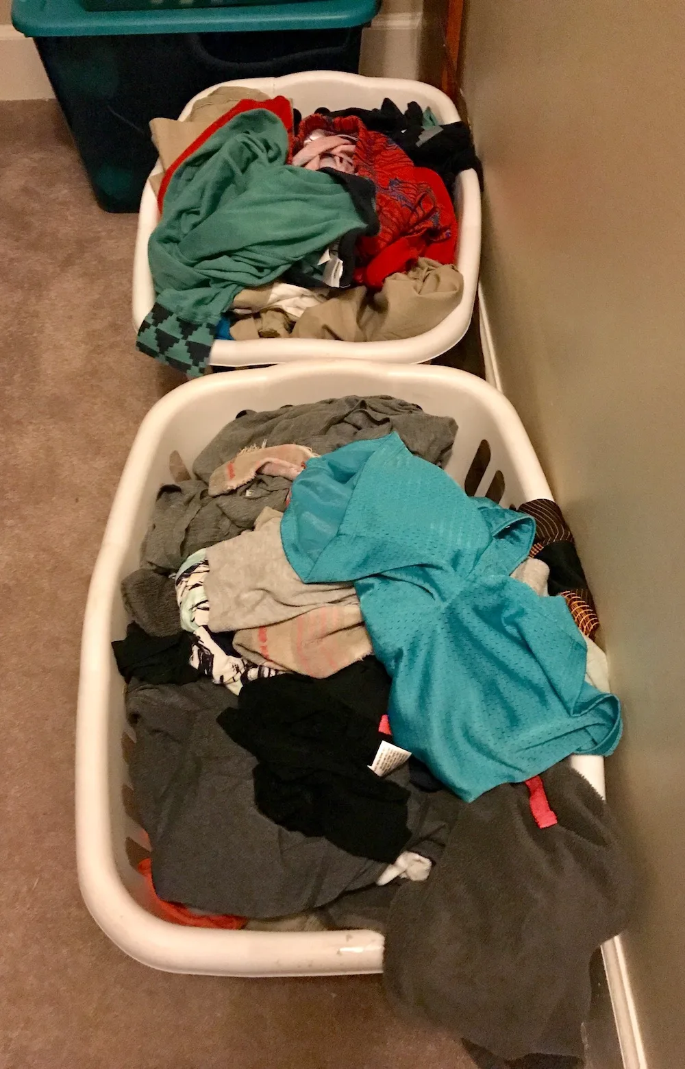 How to make a capsule wardrobe for kids: Start by doing all the laundry.