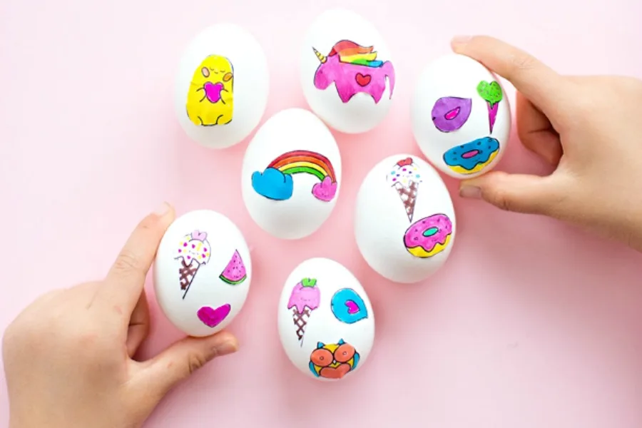 Free Easter printables for kids: Sticker Art by Hello, Wonderful