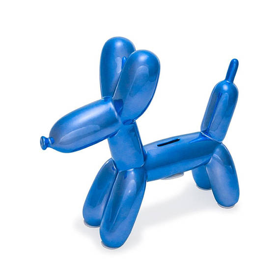 Piggy bank alternatives for kids: Dog balloon coin bank | Made by Humans