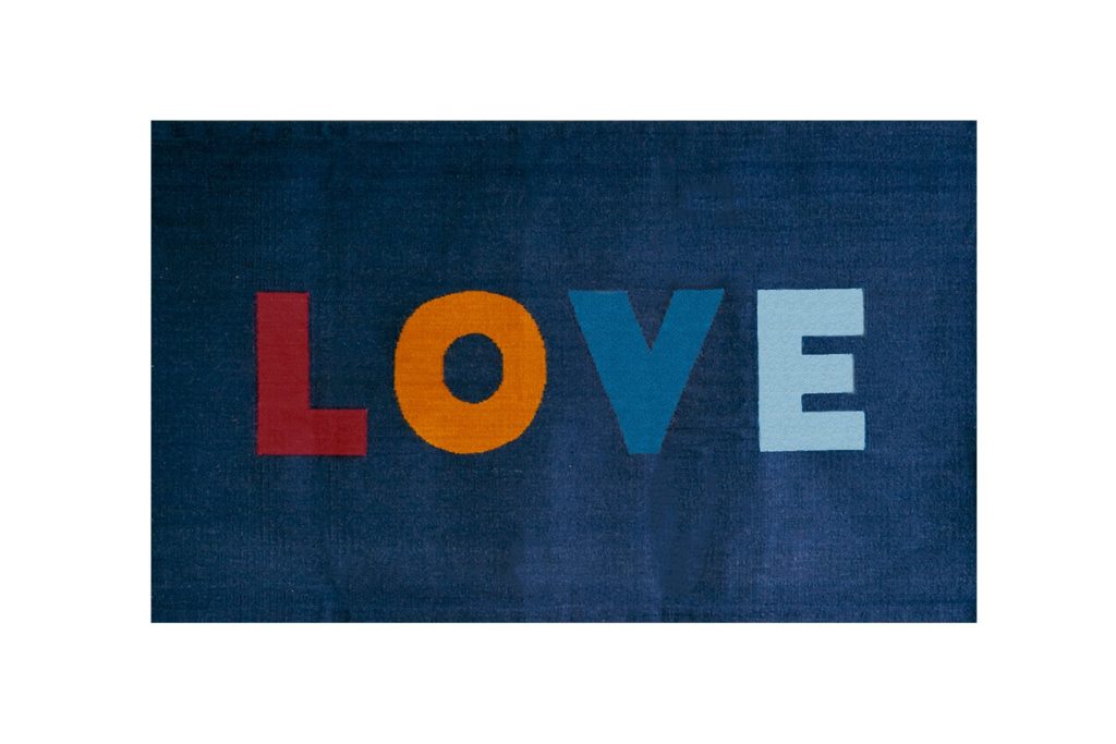 Oeuf LOVE rug for the nursery: The best luxury baby gifts and shower splurges