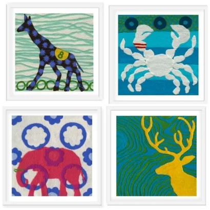 Artwork you want to touch. And we wouldn't blame you.