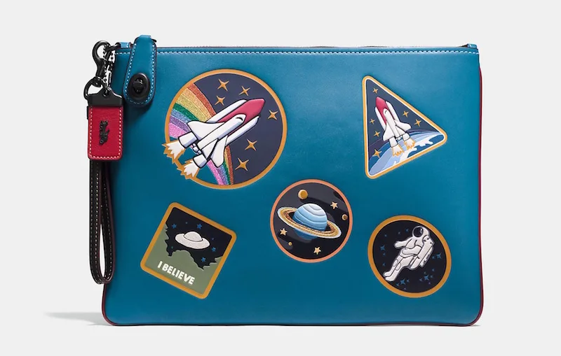 Coach Space collection: Turnlock Wristlet