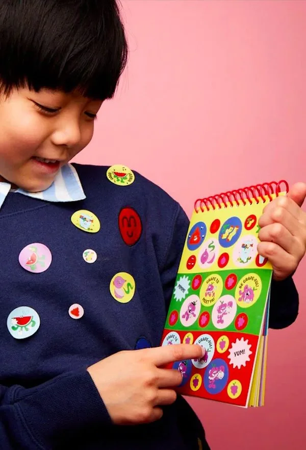 Super Smalls scratch-and-sniff sticker book for Easter