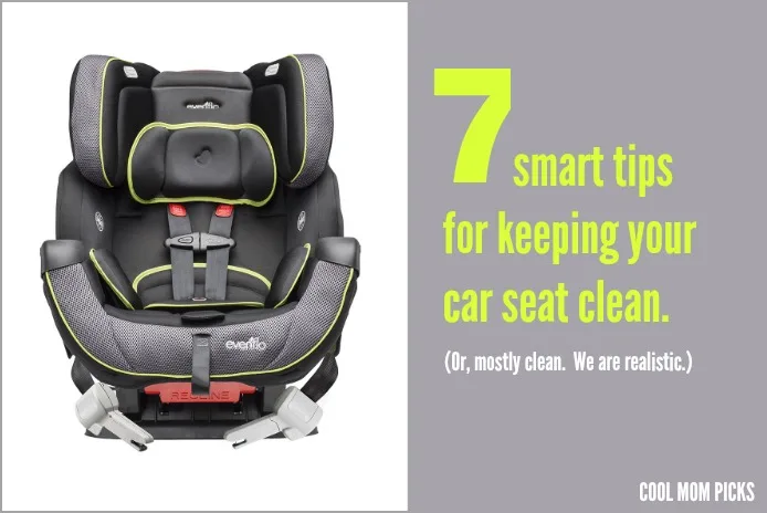 7 tips for keeping your car seat clean