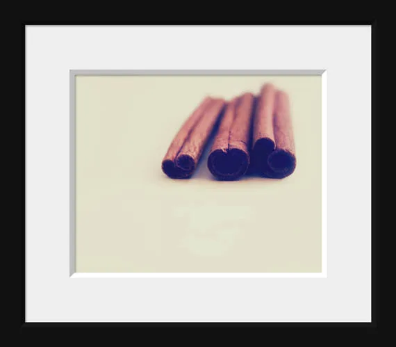 Food photograph cinnamon